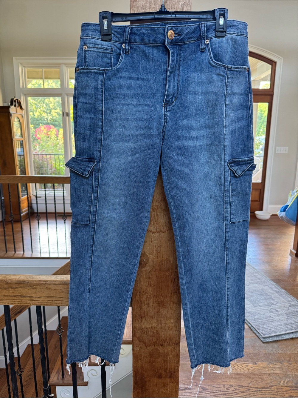 STS Blue Caroline High Waist Straight Leg Cargo Jeans Stitch Fix